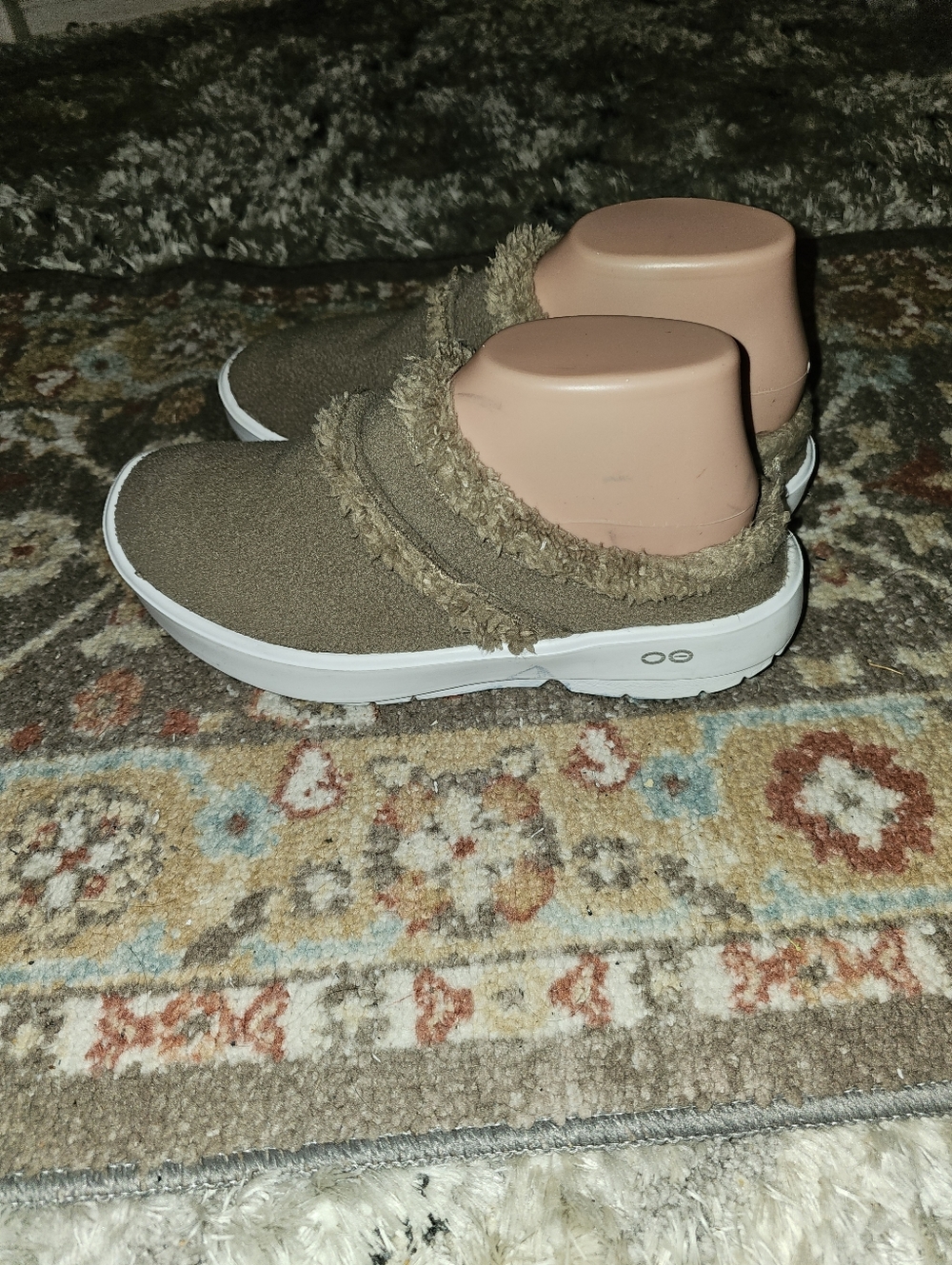 OOFOS 'OOcoozie' Mules Chocolate Size 8.5 Nice Pre-owned! - Picture 4 of 7